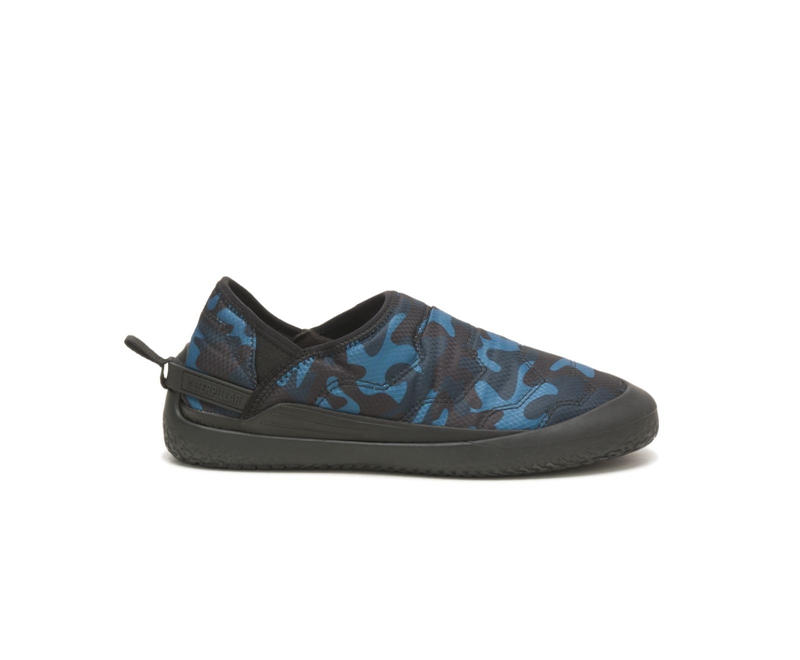 Caterpillar Crossover Slip Ons Dames Blauw Zwart | DUKXC-8420