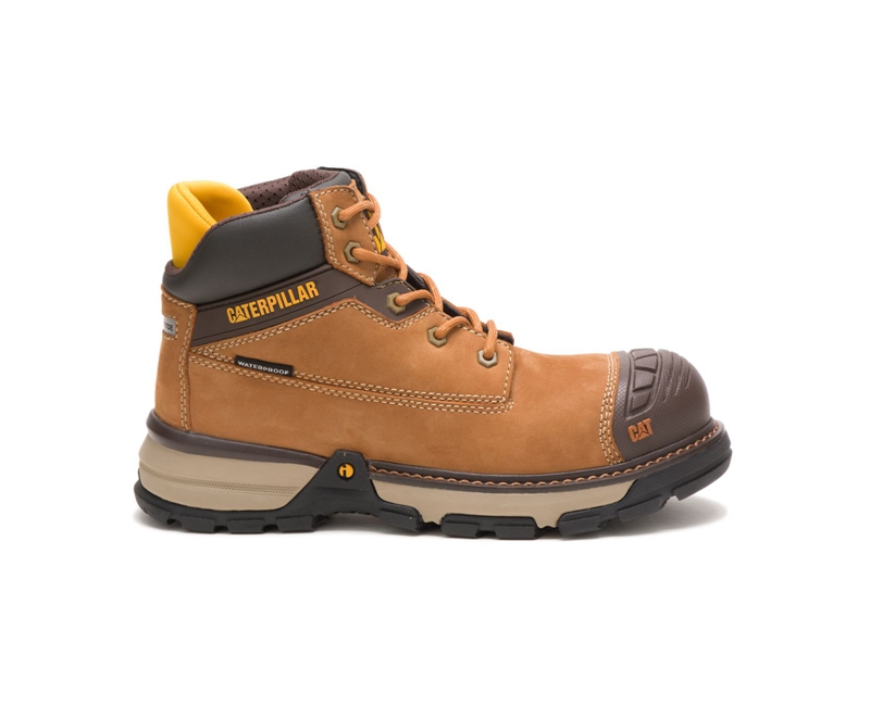 Caterpillar Excavator Superlite Carbon Composite Neus Wandellaarzen Dames Bruin | RXZFQ-9186