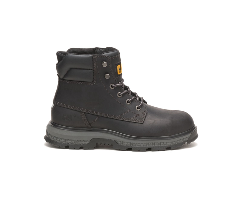 Caterpillar Exposition 6" Alloy Neus Werklaarzen Heren Zwart | RCDXH-3971
