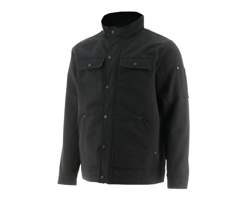 Caterpillar Insulated Utility Jassen Heren Zwart | OEGJL-6592