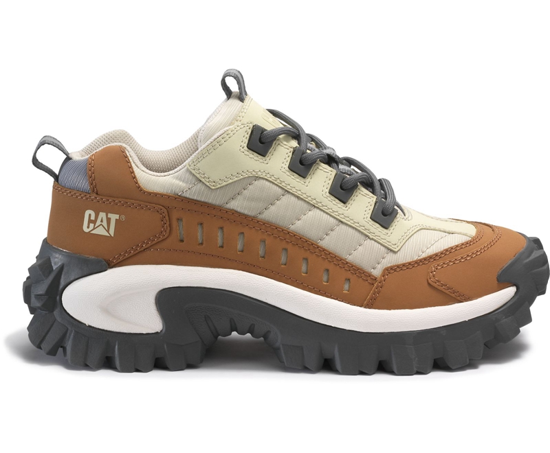 Caterpillar Intruder Vrijetijdsschoenen Dames Bruin Beige | EHSAZ-0395