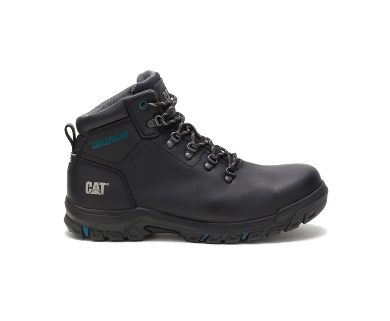 Caterpillar Mae Steel Neus Werklaarzen Dames Zwart | QSUBY-3502