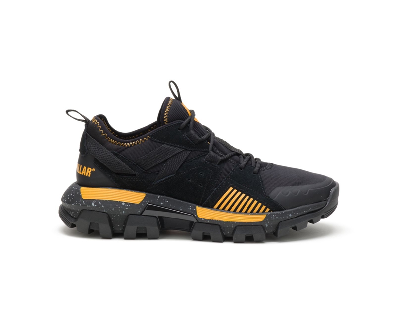 Caterpillar Raider Sport Sneakers Dames Zwart Geel | CKGOP-8927