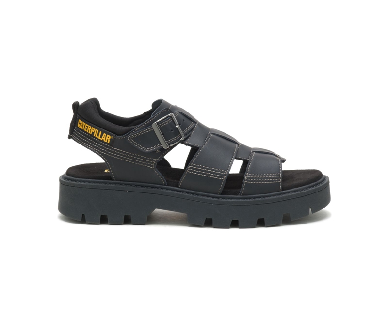 Caterpillar Rigor Sandalen Heren Zwart | IJDRV-7921