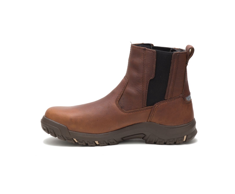 Caterpillar Abbey Steel Neus Werklaarzen Dames Bruin | COSDQ-7853