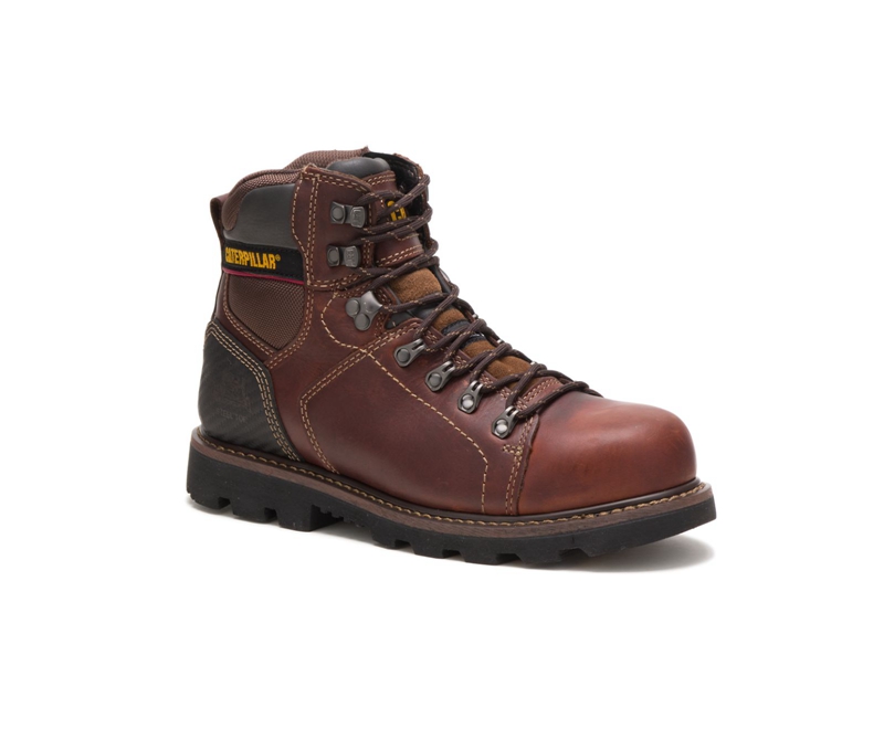 Caterpillar Alaska 2.0 Steel Neus Werklaarzen Heren Bruin | DSTQN-4051