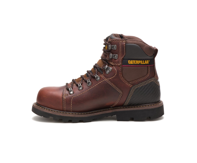 Caterpillar Alaska 2.0 Steel Neus Werklaarzen Heren Bruin | DSTQN-4051