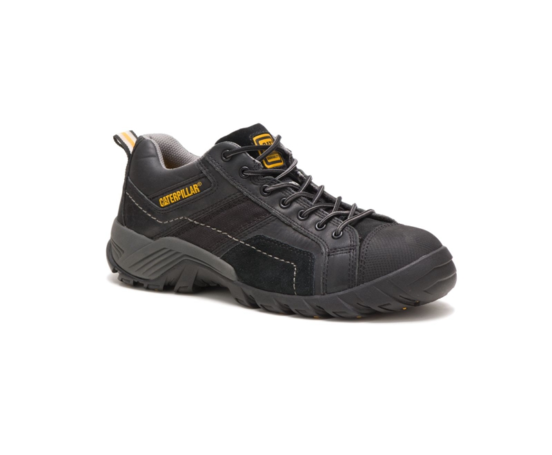 Caterpillar Argon Composite Neus Werkschoenen Heren Zwart | SILYP-0869