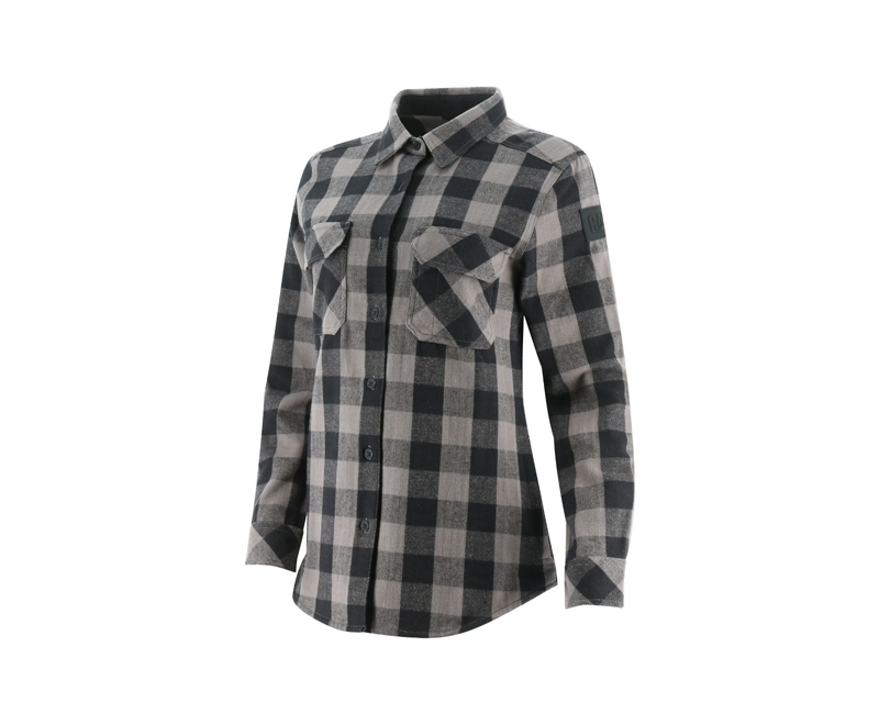 Caterpillar Buffalo Check Heavyweight Overhemd Dames Zwart | UTSQA-8375