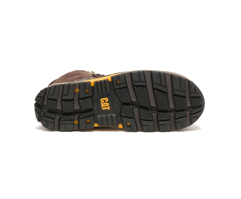 Caterpillar CAT EDGE Waterdichte Nano Neus Vrijetijdslaarzen Heren Koffie | TKHPZ-3268