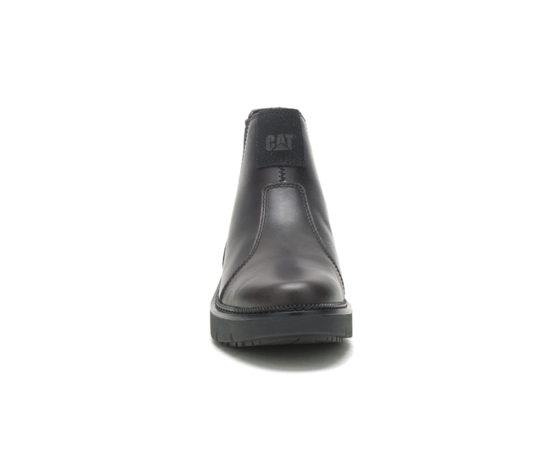 Caterpillar Chariot Laarsjes Dames Zwart | SEHMP-1478