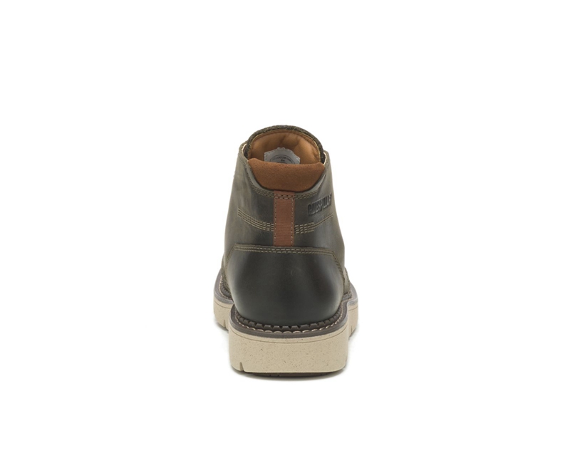Caterpillar Covert Mid Waterdichte Laarzen Heren Olijfgroen | IUMDP-9854