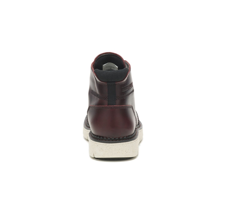 Caterpillar Covert Mid Waterdichte Laarzen Heren Bordeaux | UZRWM-9283