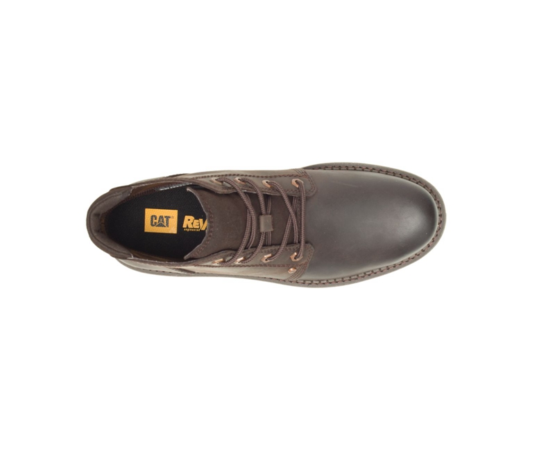 Caterpillar Covert Mid Waterdichte Laarzen Heren Koffie | YIULG-5206