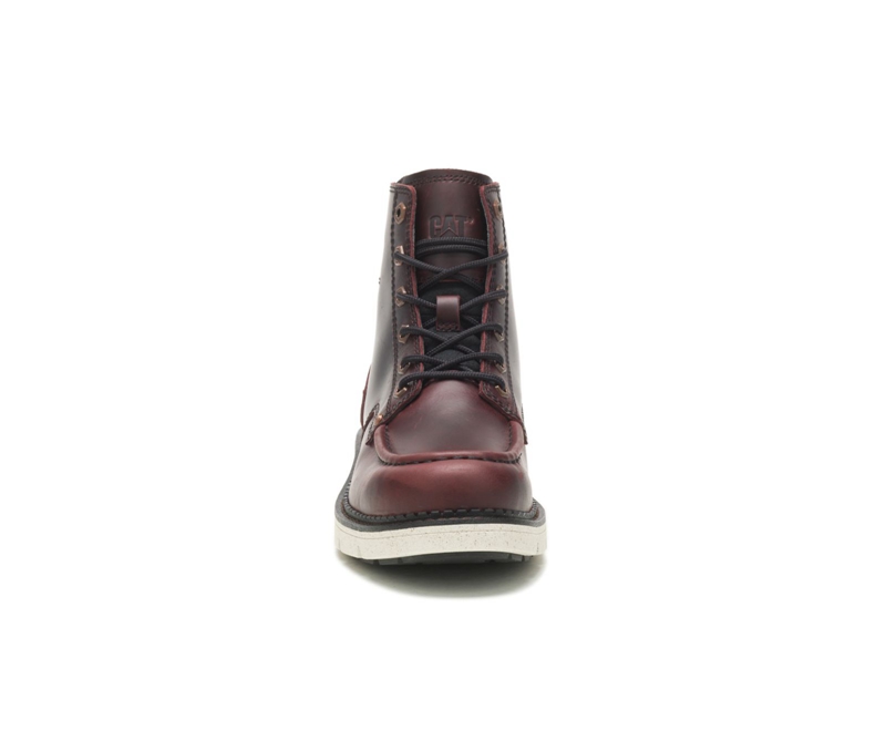 Caterpillar Covert Wandellaarzen Heren Bordeaux | JDPIB-4735