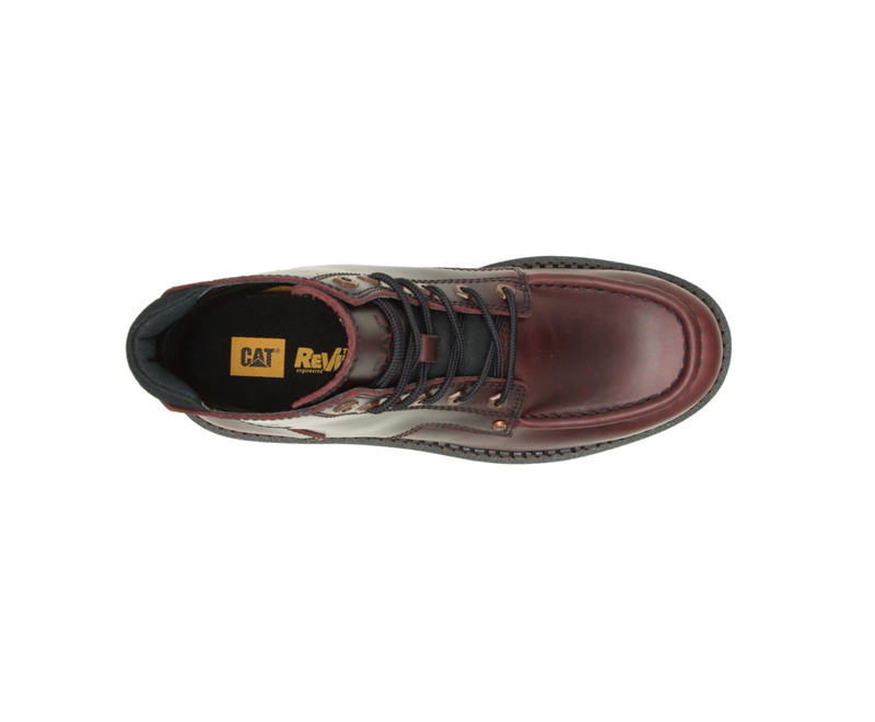 Caterpillar Covert Wandellaarzen Heren Bordeaux | JDPIB-4735