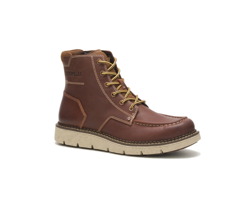 Caterpillar Covert Wandellaarzen Heren Bruin | MTBWK-0917