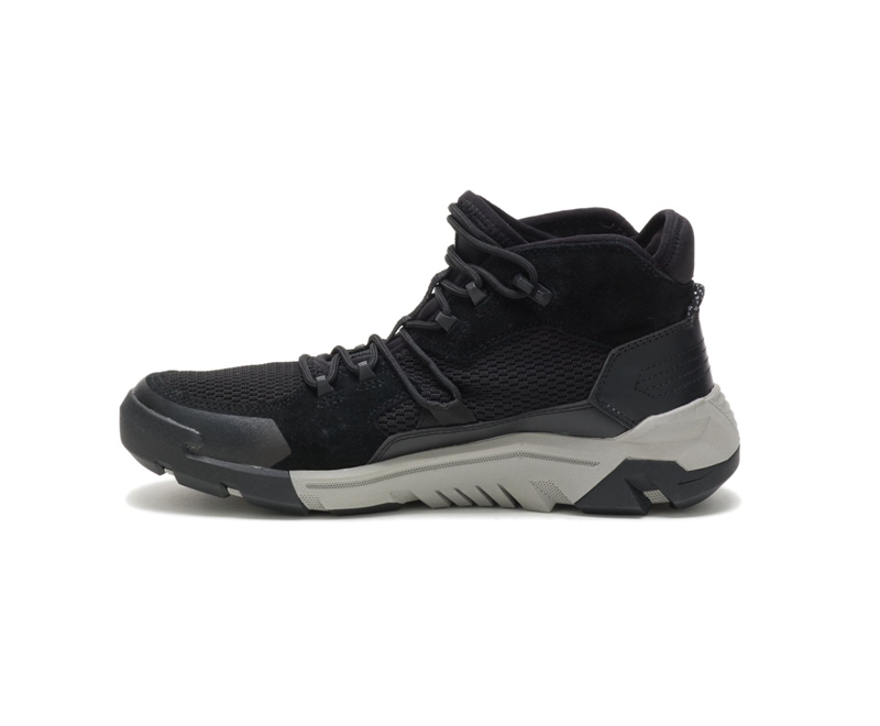 Caterpillar Crail Mid Sneakers Heren Zwart | WGEJY-7354