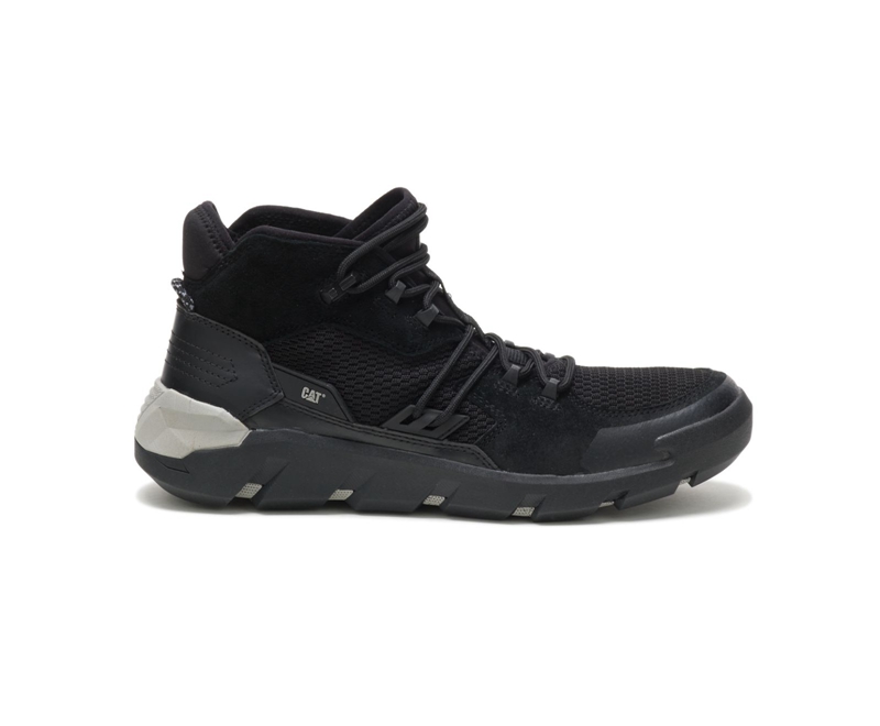 Caterpillar Crail Mid Sneakers Heren Zwart | WGEJY-7354