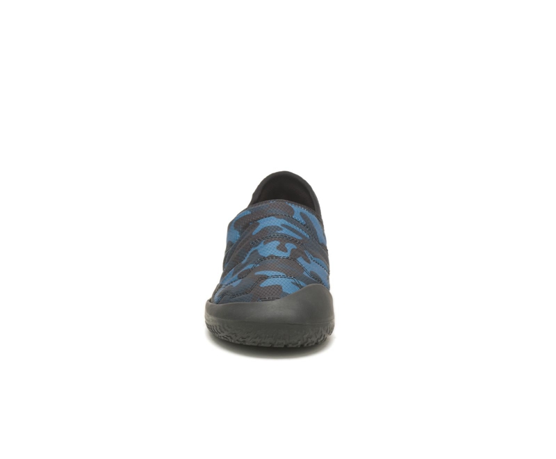 Caterpillar Crossover Slip Ons Dames Blauw Zwart | DUKXC-8420