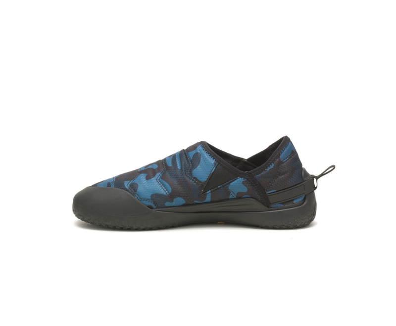 Caterpillar Crossover Slip Ons Dames Blauw Zwart | DUKXC-8420