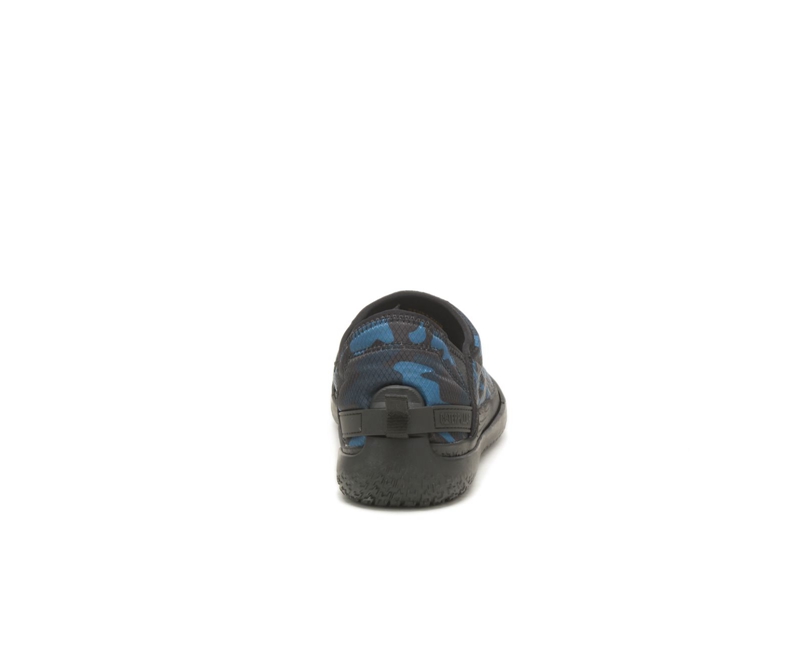 Caterpillar Crossover Slip Ons Dames Blauw Zwart | DUKXC-8420