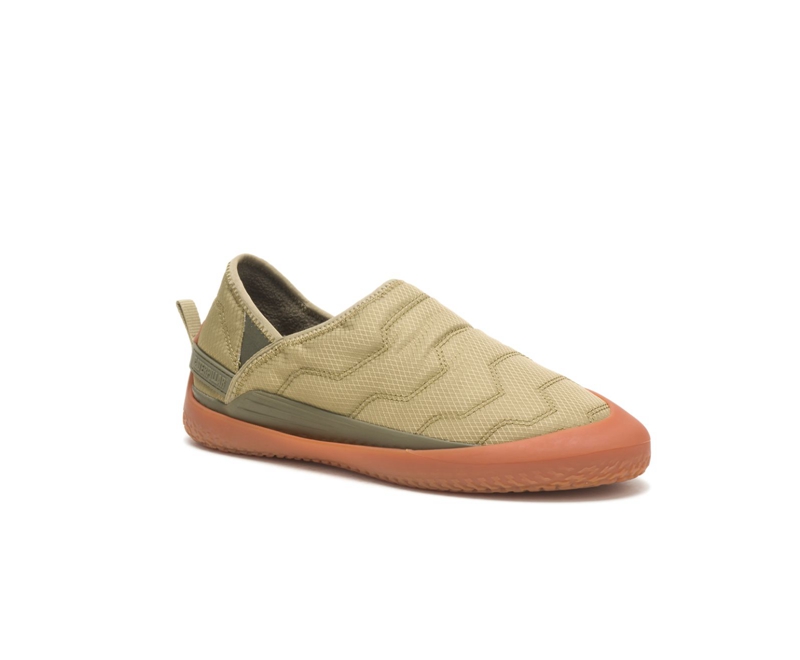 Caterpillar Crossover Slip Ons Dames Donkergeel | OFHTN-8754