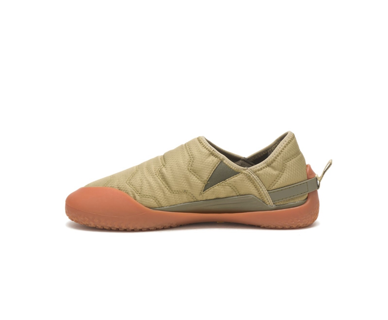 Caterpillar Crossover Slip Ons Dames Donkergeel | OFHTN-8754