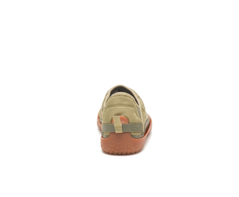 Caterpillar Crossover Slip Ons Dames Donkergeel | OFHTN-8754