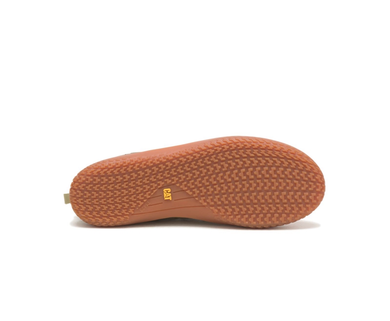 Caterpillar Crossover Slip Ons Dames Donkergeel | OFHTN-8754