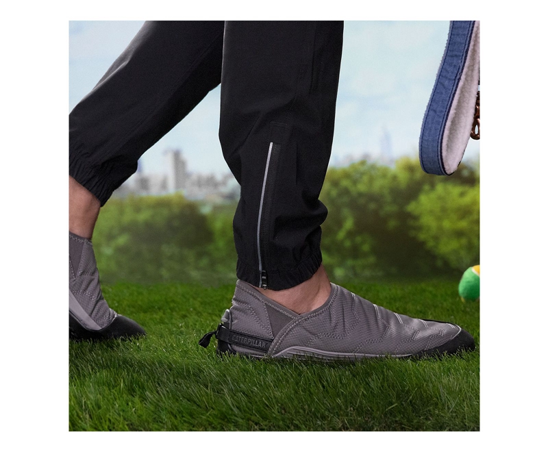 Caterpillar Crossover Slip Ons Dames Grijs | ETPVQ-6152