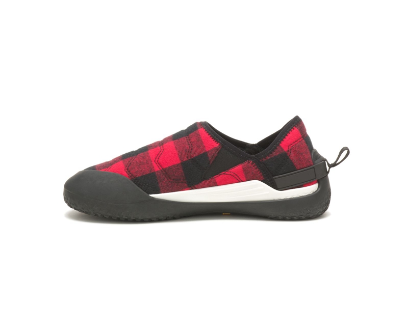 Caterpillar Crossover Slip Ons Dames Rood | AXSKR-4058
