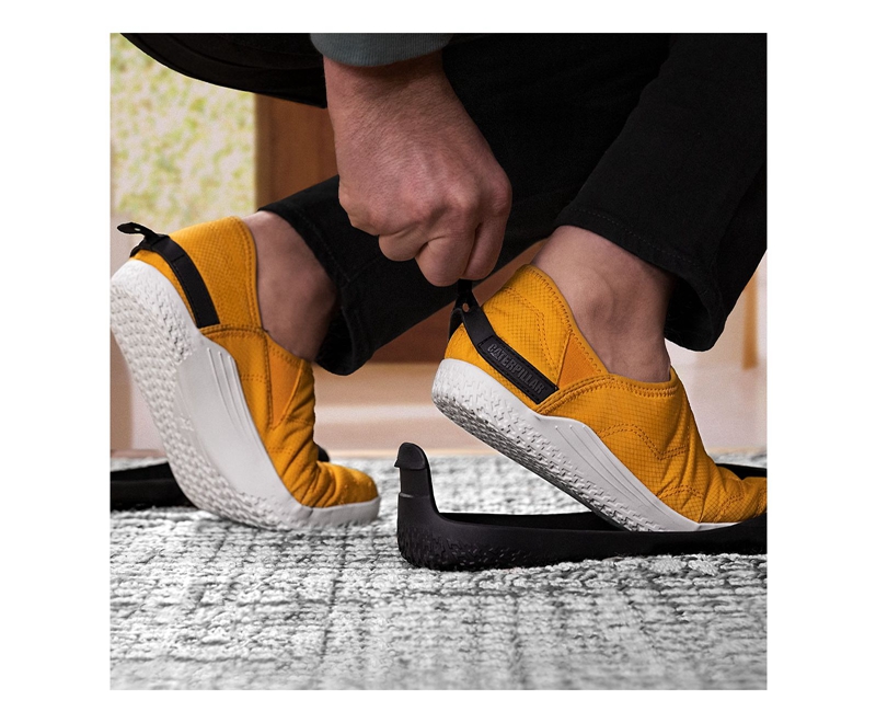 Caterpillar Crossover Slip Ons Dames Zwart | HPEVJ-3618
