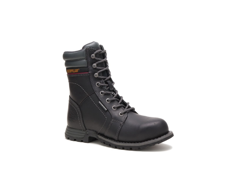 Caterpillar Echo Waterdichte Steel Neus Werklaarzen Dames Zwart | ACHWL-5628