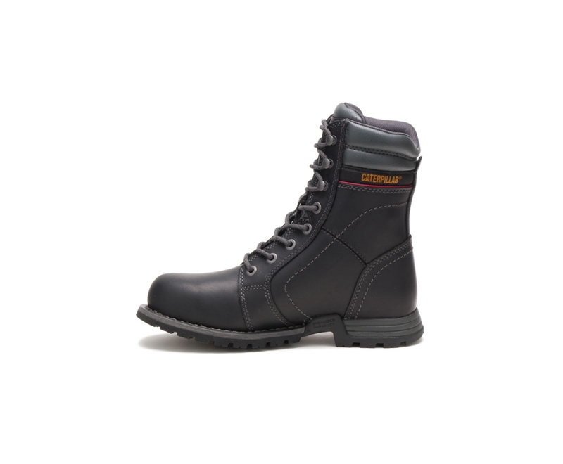 Caterpillar Echo Waterdichte Steel Neus Werklaarzen Dames Zwart | ACHWL-5628