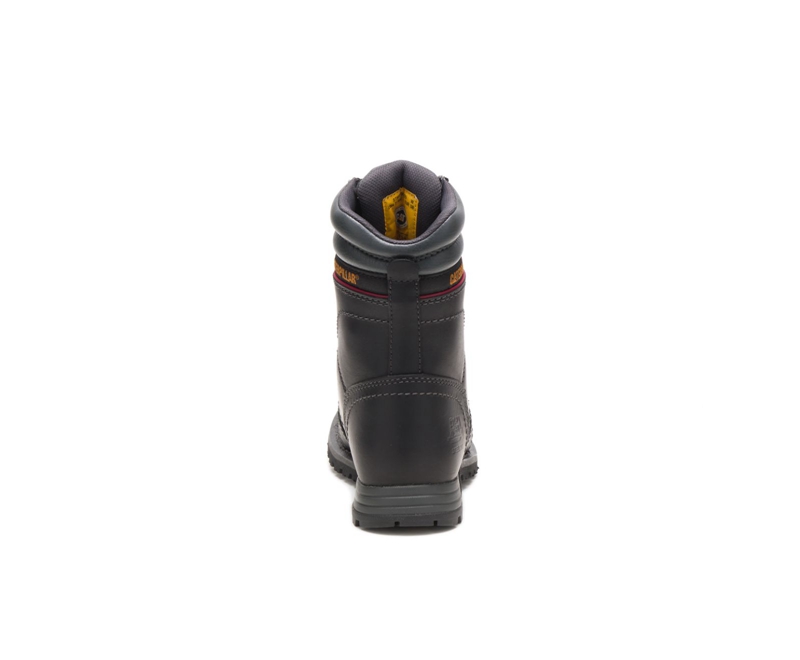 Caterpillar Echo Waterdichte Steel Neus Werklaarzen Dames Zwart | ACHWL-5628