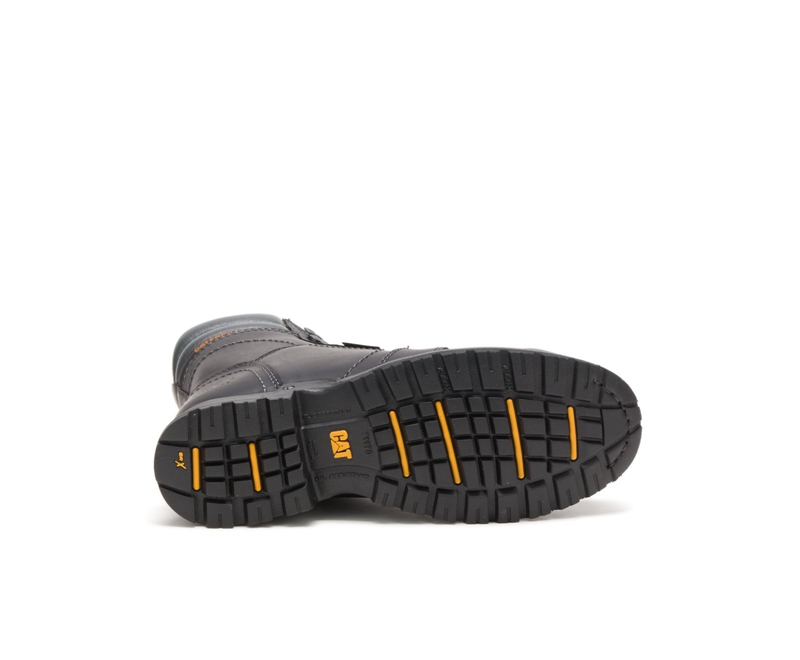 Caterpillar Echo Waterdichte Steel Neus Werklaarzen Dames Zwart | ACHWL-5628