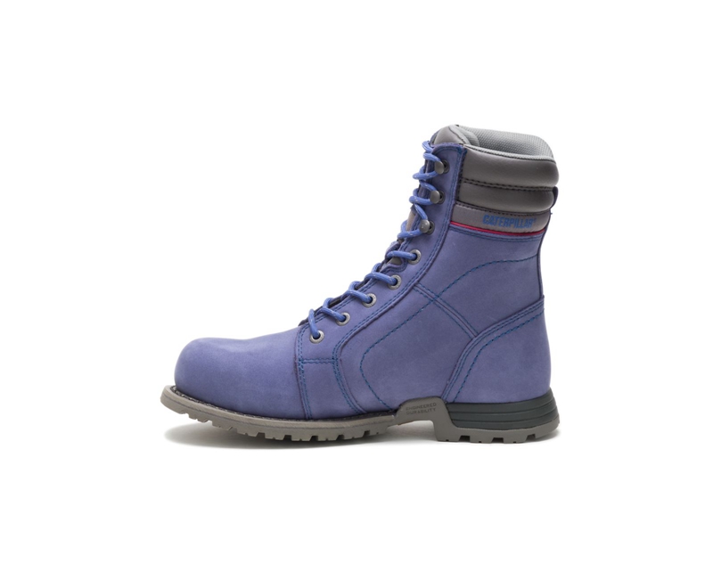 Caterpillar Echo Waterdichte Steel Neus Werklaarzen Dames Paars | CSONQ-2109