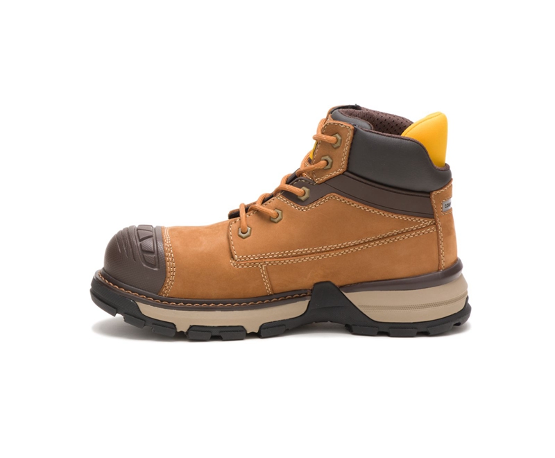 Caterpillar Excavator Superlite Carbon Composite Neus Wandellaarzen Dames Bruin | RXZFQ-9186