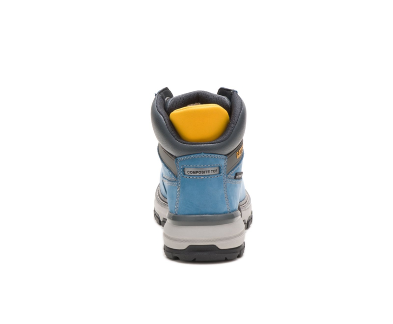 Caterpillar Excavator Superlite Carbon Composite Neus Wandellaarzen Dames Blauw | VZFPT-0129
