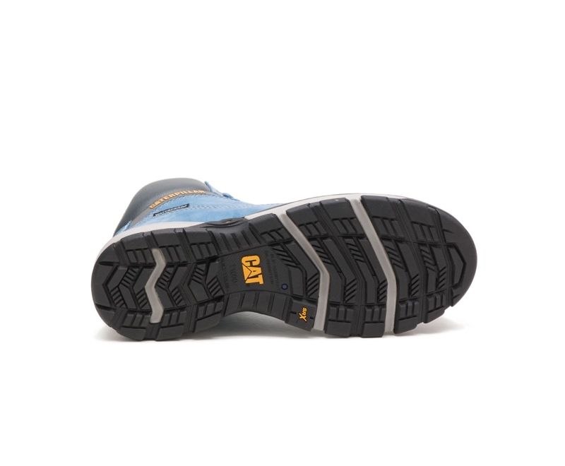 Caterpillar Excavator Superlite Carbon Composite Neus Wandellaarzen Dames Blauw | VZFPT-0129