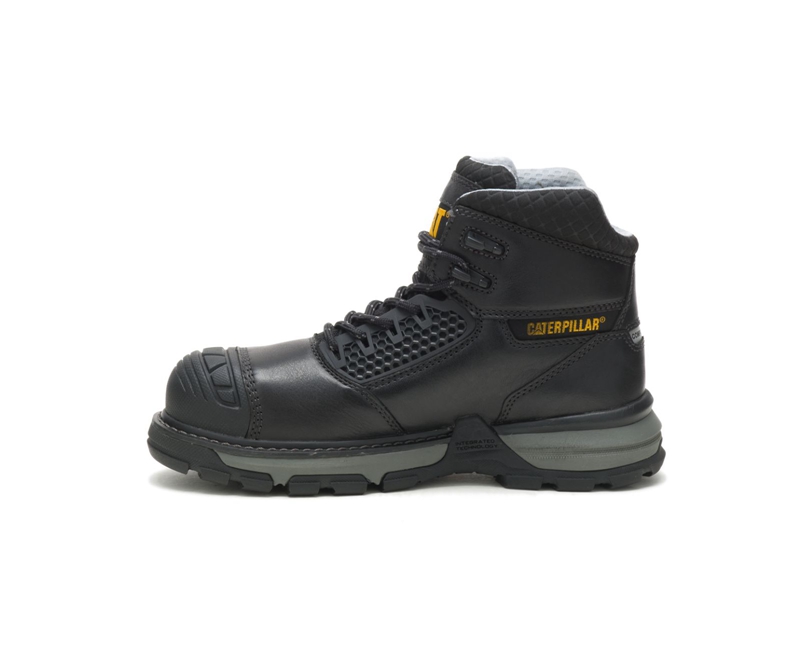 Caterpillar Excavator Superlite Cool Carbon Composite Neus Wandellaarzen Dames Zwart | GPNDB-2439