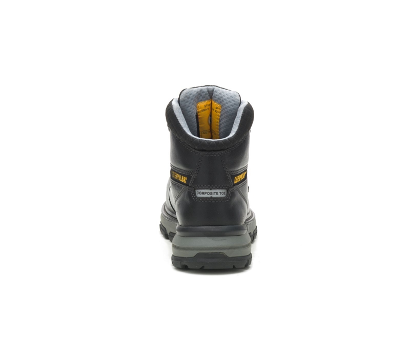 Caterpillar Excavator Superlite Cool Carbon Composite Neus Wandellaarzen Dames Zwart | GPNDB-2439