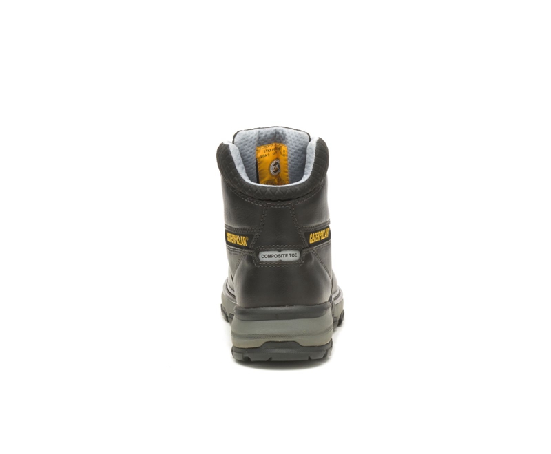 Caterpillar Excavator Superlite Cool Carbon Composite Neus Werklaarzen Heren Zwart | OQTIX-4631