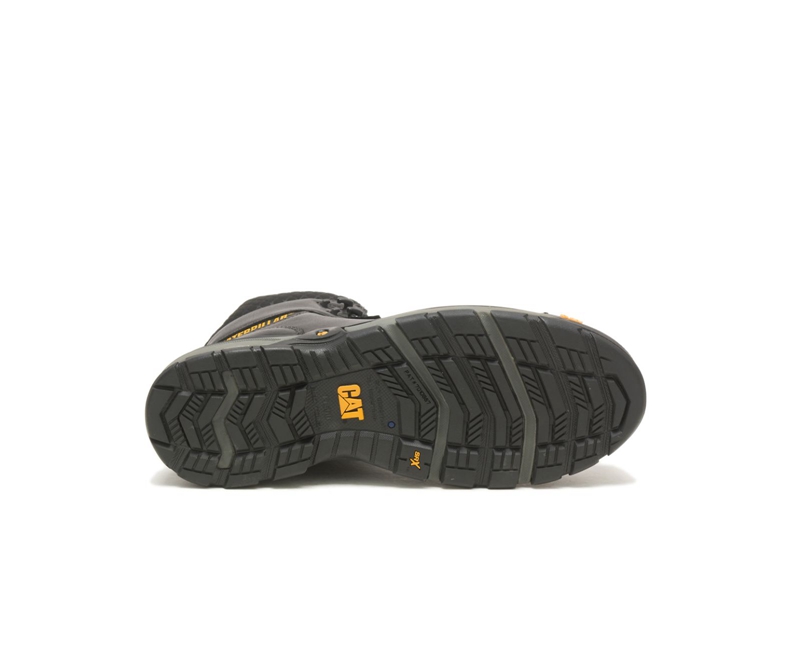 Caterpillar Excavator Superlite Cool Carbon Composite Neus Werklaarzen Heren Zwart | OQTIX-4631