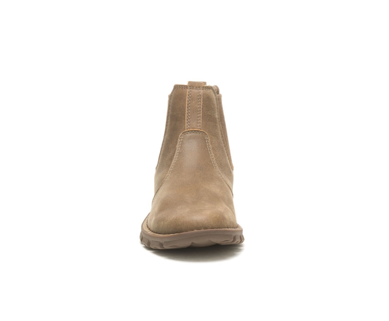 Caterpillar Excursion Wandellaarzen Heren Khaki | HMZRL-1926