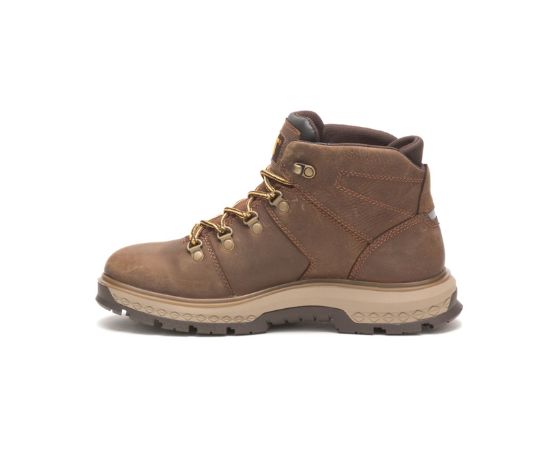 Caterpillar Exposition Hiker Waterdichte Werklaarzen Heren Bruin | IJNKX-8562