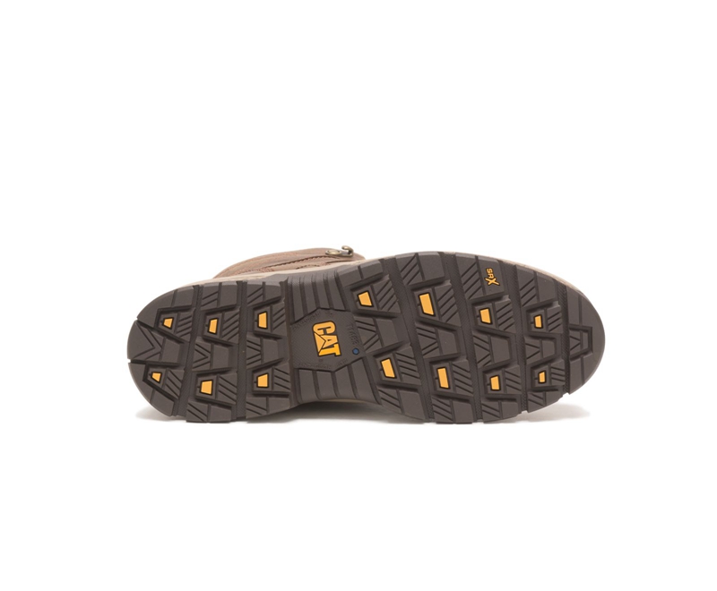 Caterpillar Exposition Hiker Waterdichte Werklaarzen Heren Bruin | IJNKX-8562