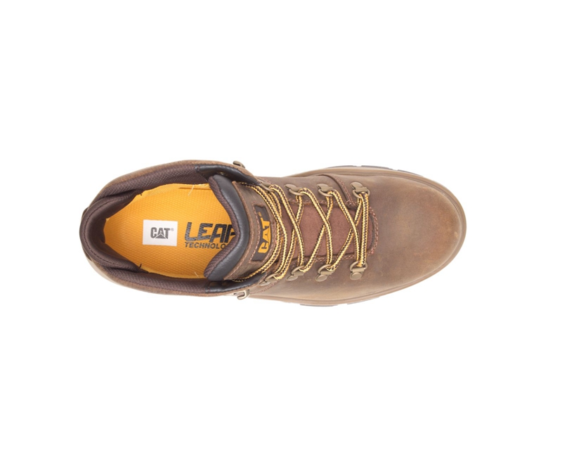 Caterpillar Exposition Hiker Waterdichte Werklaarzen Heren Bruin | IJNKX-8562