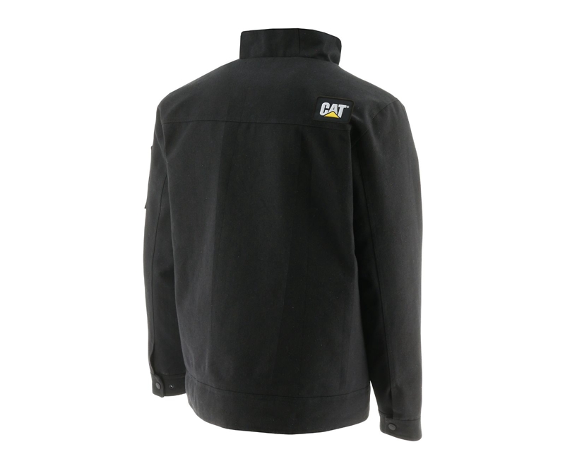 Caterpillar Insulated Utility Jassen Heren Zwart | OEGJL-6592